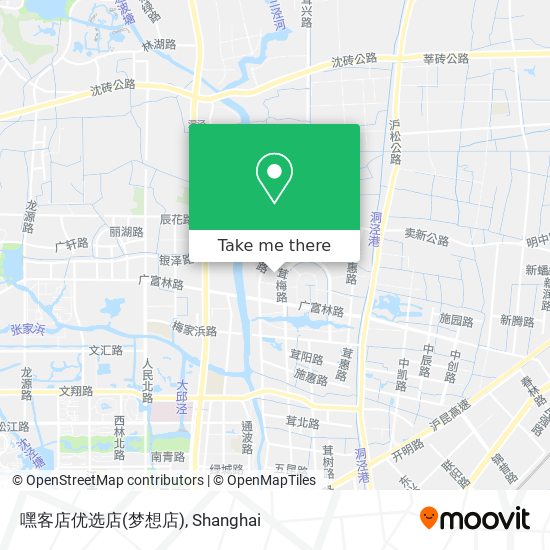 嘿客店优选店(梦想店) map