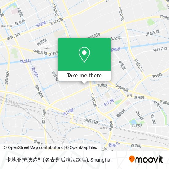 卡地亚护肤造型(名表售后淮海路店) map