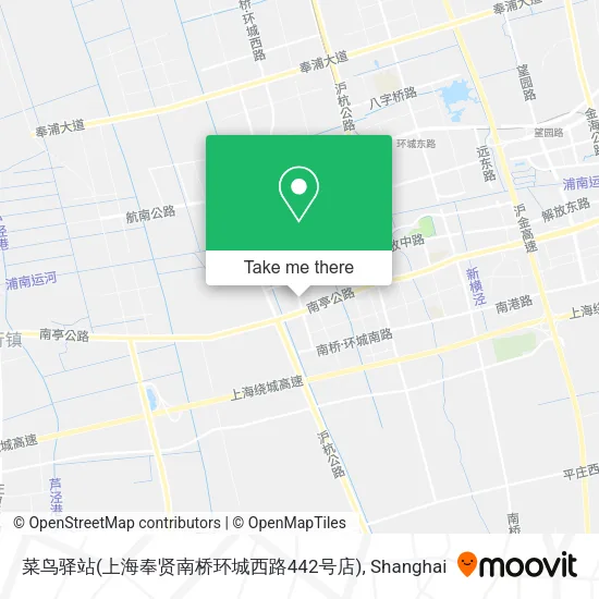菜鸟驿站(上海奉贤南桥环城西路442号店) map