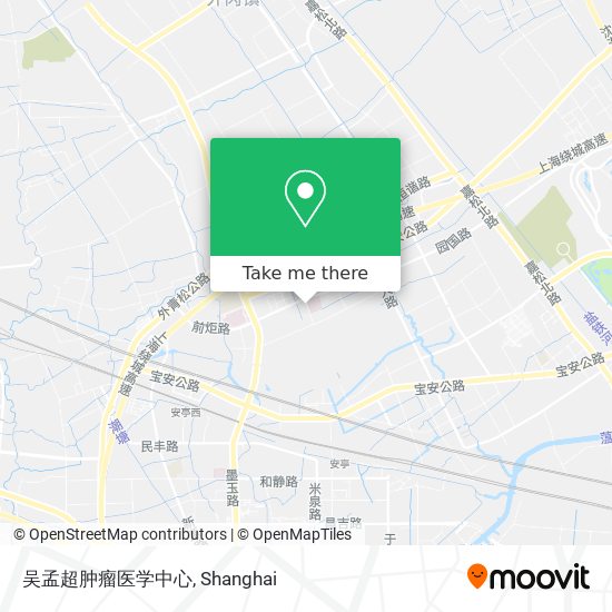 吴孟超肿瘤医学中心 map