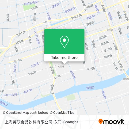 上海英联食品饮料有限公司-东门 map