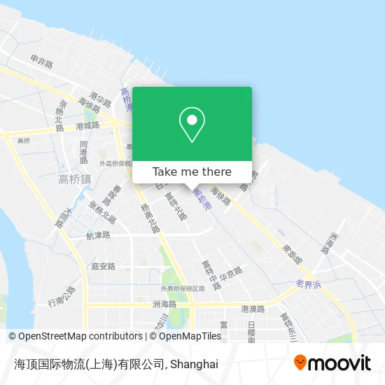 海顶国际物流(上海)有限公司 map