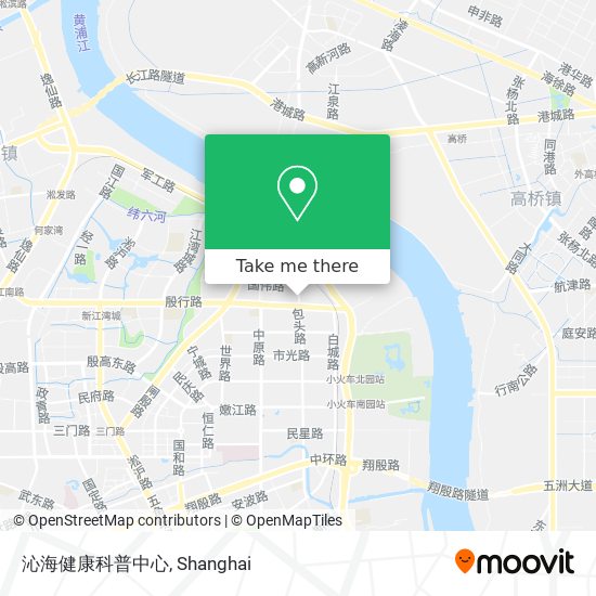 沁海健康科普中心 map