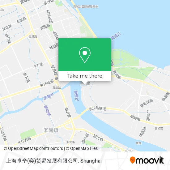 上海卓辛(奕)贸易发展有限公司 map