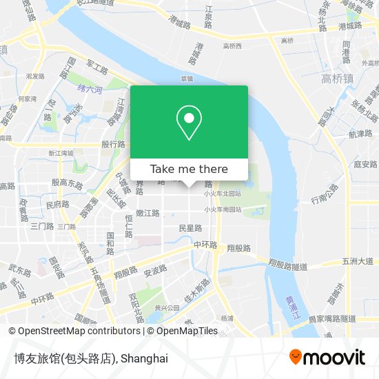 博友旅馆(包头路店) map