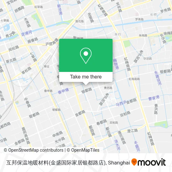 互邦保温地暖材料(金盛国际家居银都路店) map