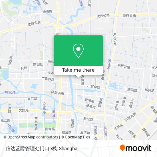 信达蓝爵管理处门口e栈 map