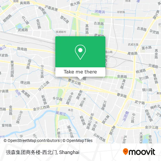 强森集团商务楼-西北门 map