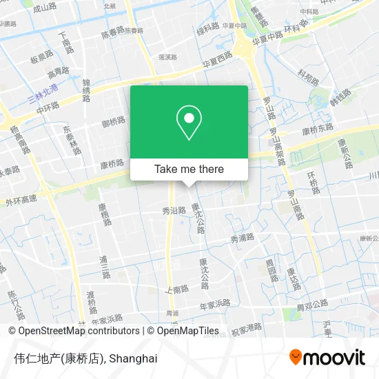 伟仁地产(康桥店) map