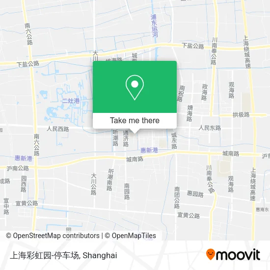 上海彩虹园-停车场 map