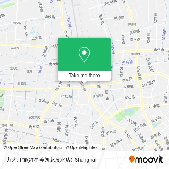 力艺灯饰(红星美凯龙汶水店) map