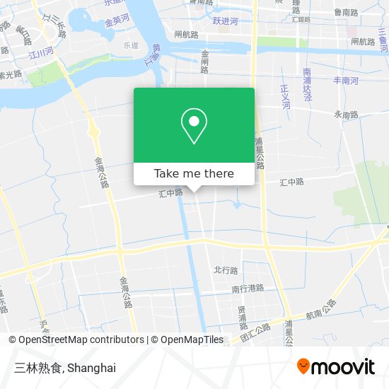 三林熟食 map