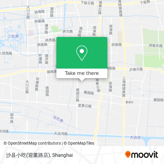 沙县小吃(迎薰路店) map