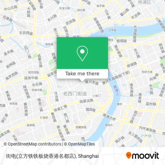 街电(立方铁铁板烧香港名都店) map