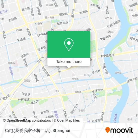 街电(我爱我家长桥二店) map