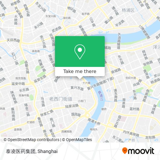 泰凌医药集团 map