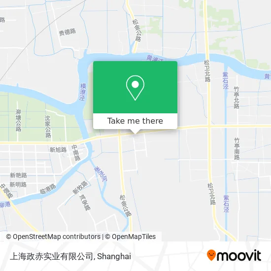 上海政赤实业有限公司 map