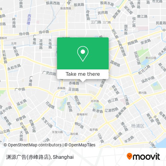 渊源广告(赤峰路店) map