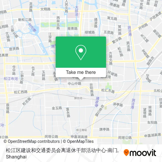松江区建设和交通委员会离退休干部活动中心-南门 map