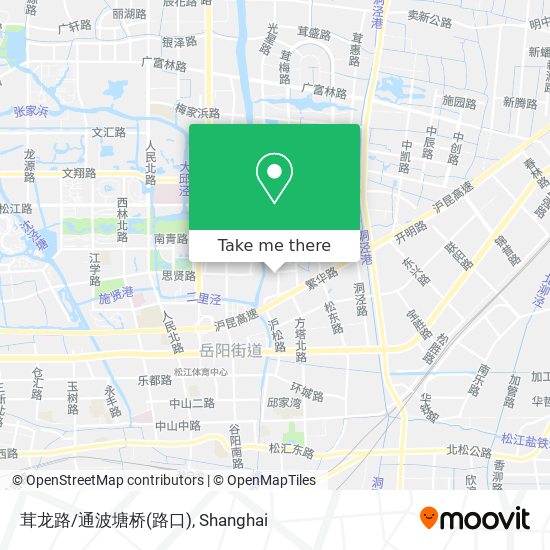 茸龙路/通波塘桥(路口) map