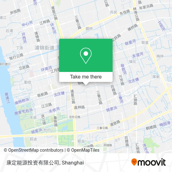 康定能源投资有限公司 map