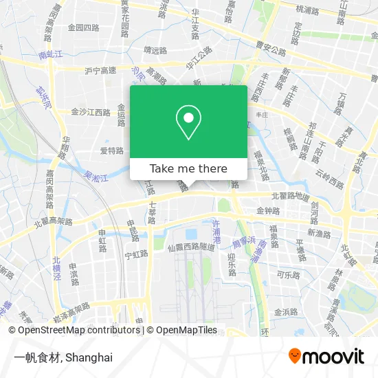 一帆食材 map