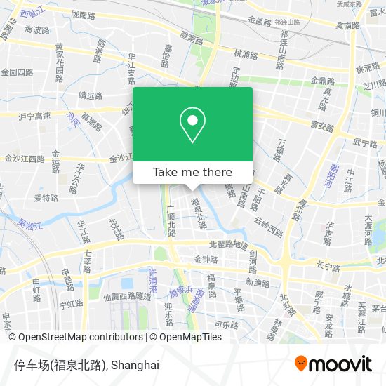 停车场(福泉北路) map