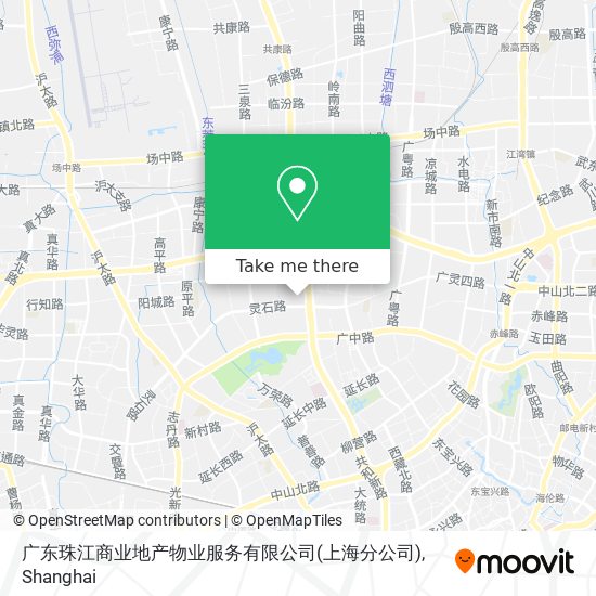 广东珠江商业地产物业服务有限公司(上海分公司) map