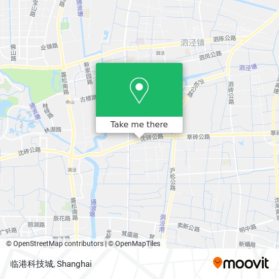 临港科技城 map