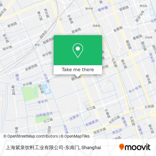 上海紫泉饮料工业有限公司-东南门 map