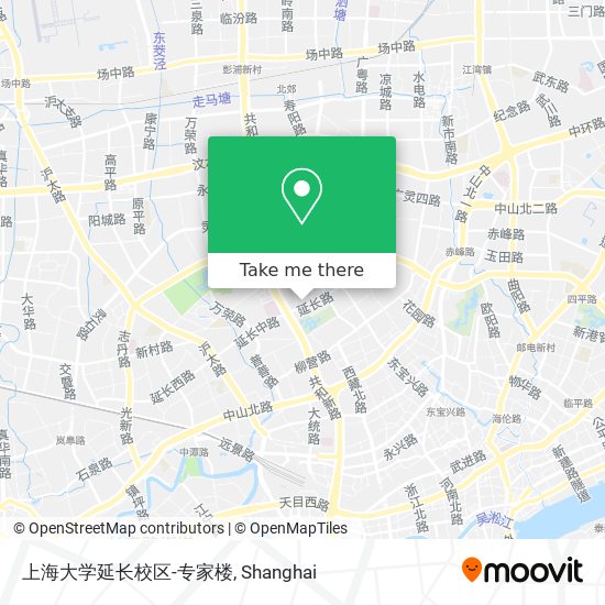 上海大学延长校区-专家楼 map
