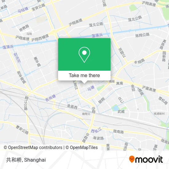 共和桥 map