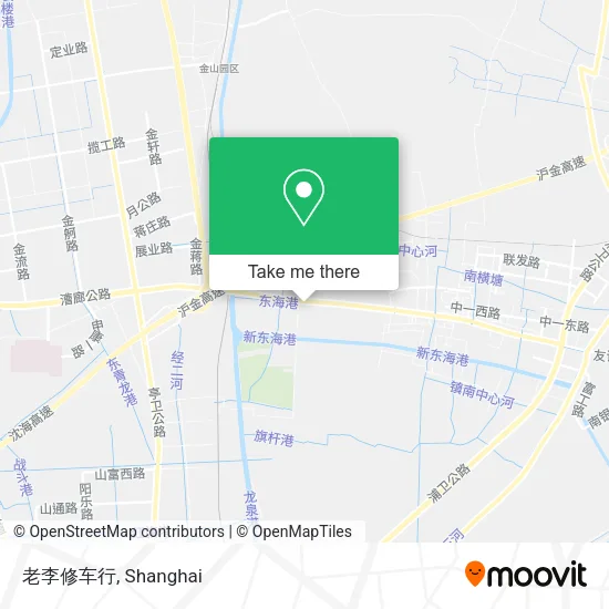 老李修车行 map