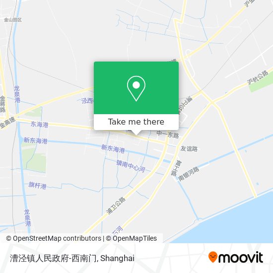 漕泾镇人民政府-西南门 map