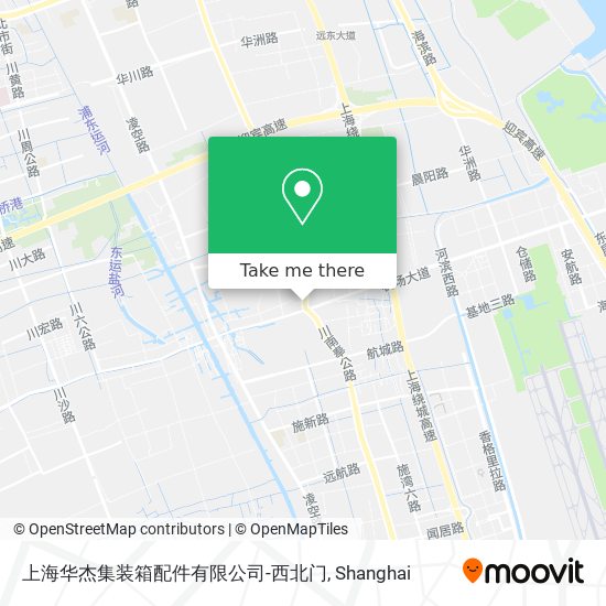 上海华杰集装箱配件有限公司-西北门 map