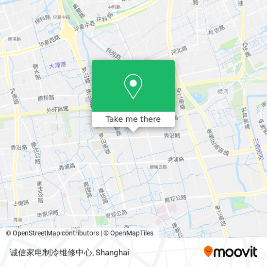 诚信家电制冷维修中心 map