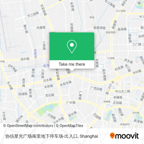 协信星光广场南里地下停车场-出入口 map