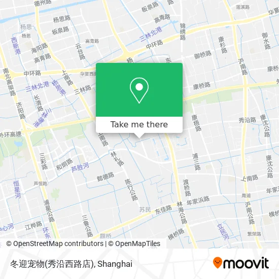 冬迎宠物(秀沿西路店) map