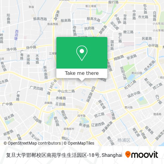 复旦大学邯郸校区南苑学生生活园区-18号 map