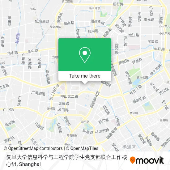 复旦大学信息科学与工程学院学生党支部联合工作核心组 map