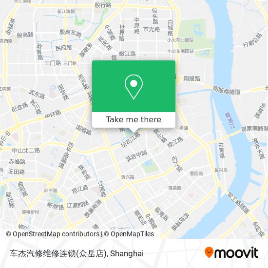 车杰汽修维修连锁(众岳店) map