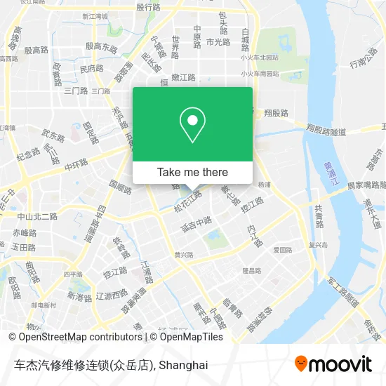车杰汽修维修连锁(众岳店) map