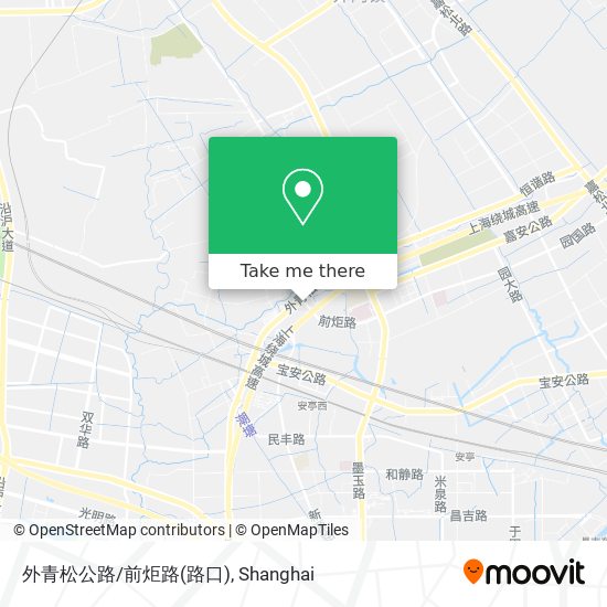 外青松公路/前炬路(路口) map