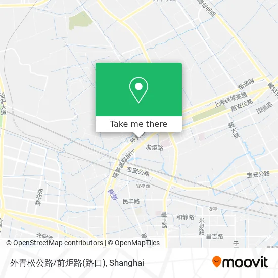 外青松公路/前炬路(路口) map