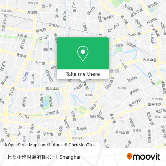 上海亚维时装有限公司 map