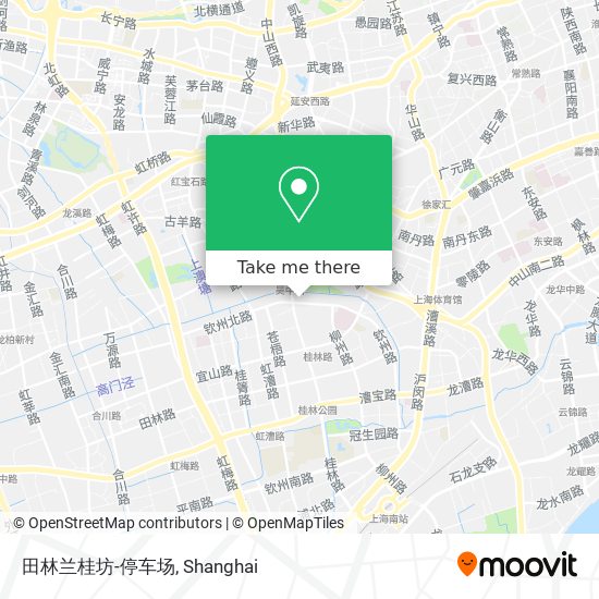 田林兰桂坊-停车场 map