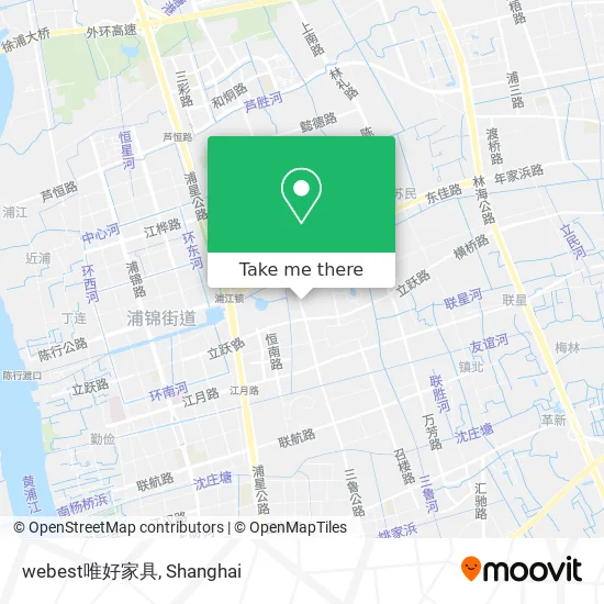 webest唯好家具 map
