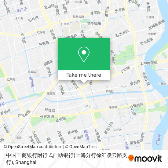 中国工商银行附行式自助银行(上海分行徐汇凌云路支行) map