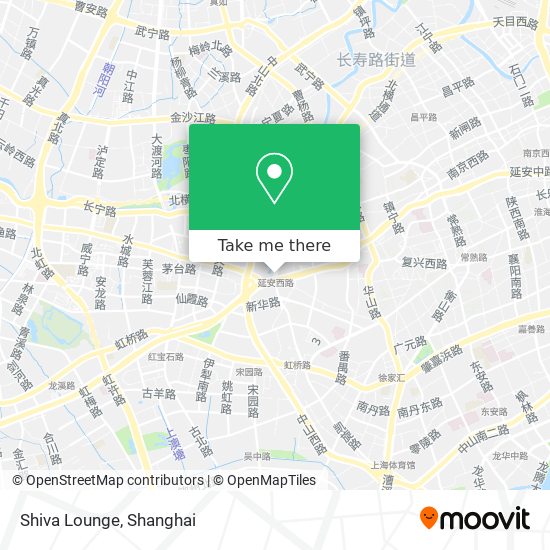 Shiva Lounge map