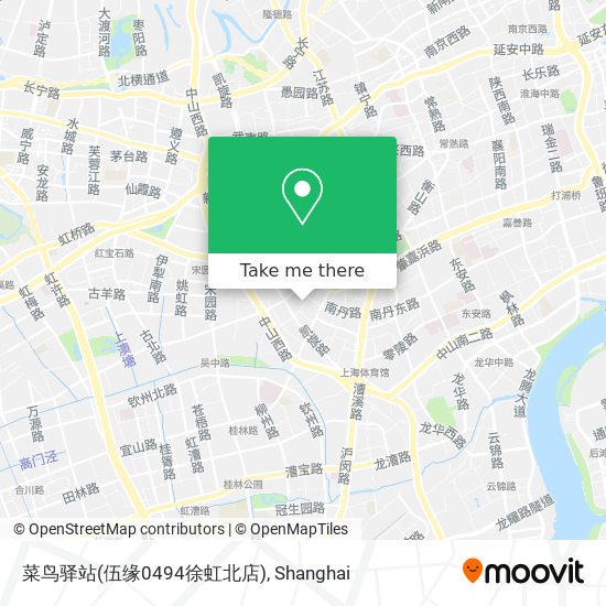 菜鸟驿站(伍缘0494徐虹北店) map